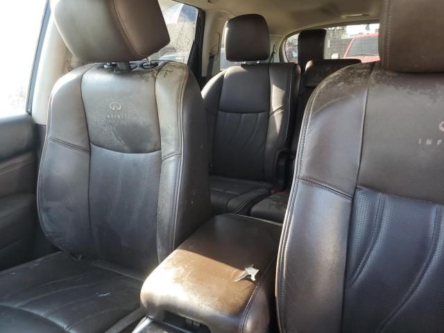 5N1AL0MN0EC549491 - 2014 INFINITI QX60 WHITE photo 10