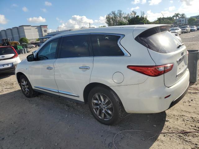 5N1AL0MN0EC549491 - 2014 INFINITI QX60 WHITE photo 2