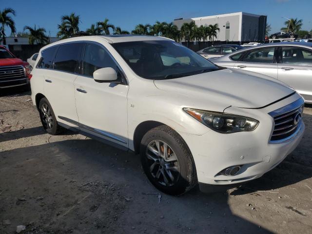 5N1AL0MN0EC549491 - 2014 INFINITI QX60 WHITE photo 4