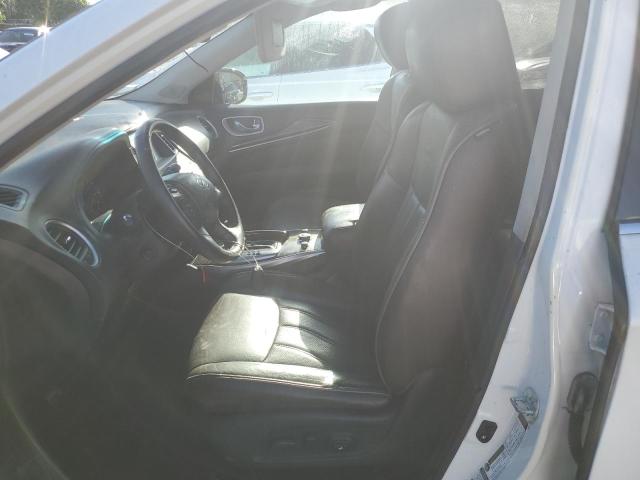 5N1AL0MN0EC549491 - 2014 INFINITI QX60 WHITE photo 7