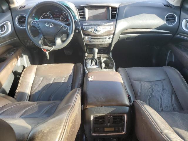 5N1AL0MN0EC549491 - 2014 INFINITI QX60 WHITE photo 8