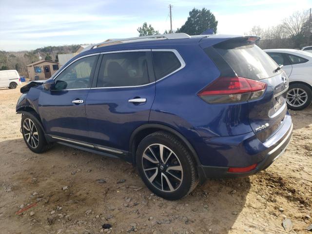 5N1AT2MT9KC743393 - 2019 NISSAN ROGUE S BLUE photo 2