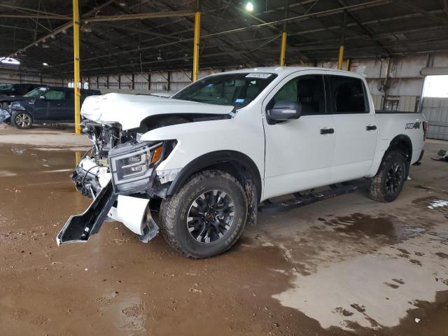 1N6AA1ED6MN508191 - 2021 NISSAN TITAN SV WHITE photo 1