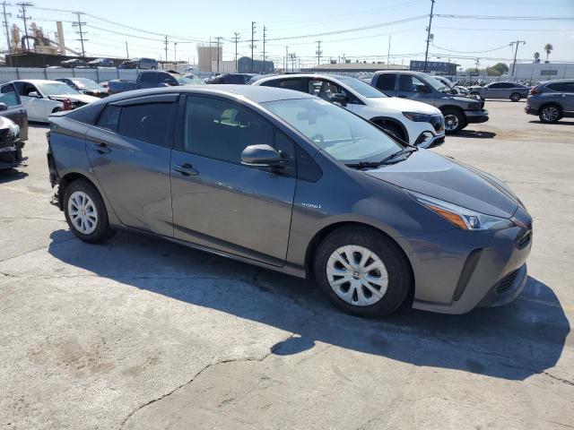 JTDKARFU8K3083229 - 2019 TOYOTA PRIUS GRAY photo 4