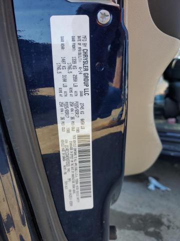 2C4RC1CG4ER372533 - 2014 CHRYSLER TOWN & COU TOURING L BLUE photo 13