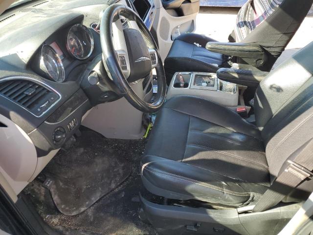 2C4RC1CG4ER372533 - 2014 CHRYSLER TOWN & COU TOURING L BLUE photo 7