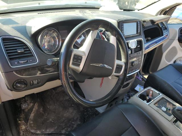 2C4RC1CG4ER372533 - 2014 CHRYSLER TOWN & COU TOURING L BLUE photo 8