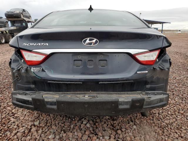 5NPEC4AC3CH427399 - 2012 HYUNDAI SONATA SE BLUE photo 6