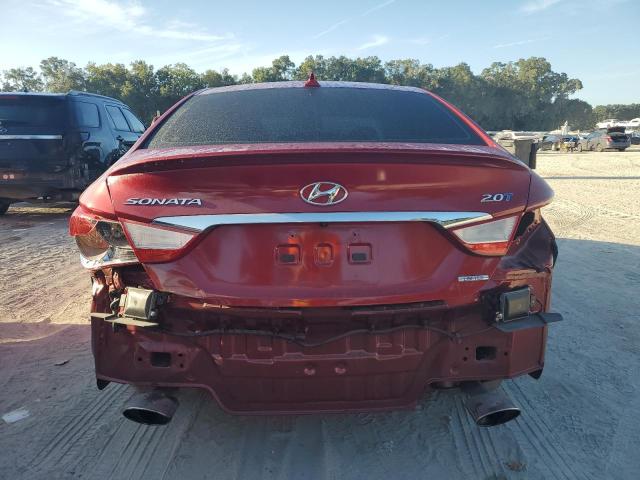 5NPEC4AB0EH948574 - 2014 HYUNDAI SONATA SE BURGUNDY photo 6