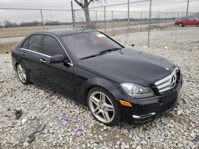 WDDGF8AB2EA890309 - 2014 MERCEDES-BENZ C 300 4MATIC BLACK photo 4