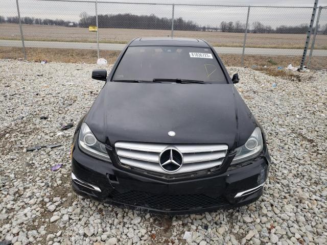 WDDGF8AB2EA890309 - 2014 MERCEDES-BENZ C 300 4MATIC BLACK photo 5