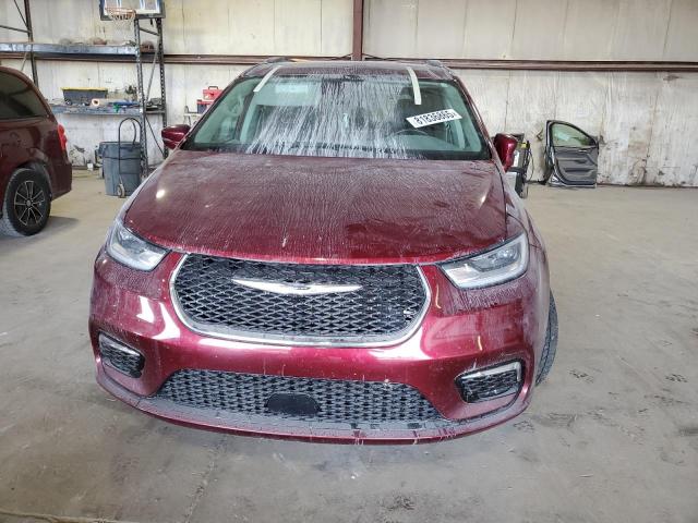 2C4RC1BG2MR513437 - 2021 CHRYSLER PACIFICA TOURING L BURGUNDY photo 5