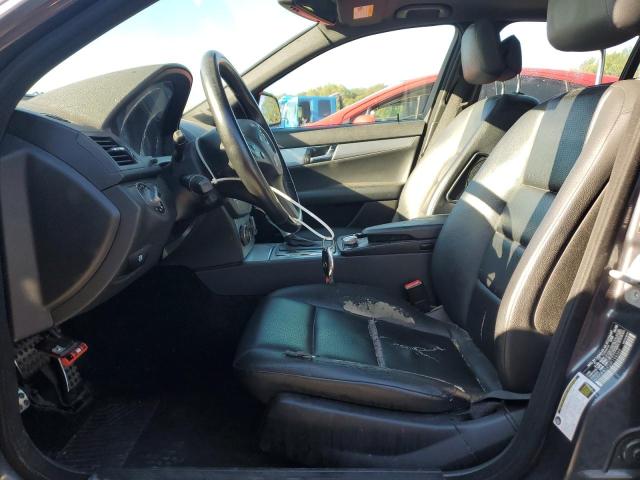 WDDGF81X09F198344 - 2009 MERCEDES-BENZ C 300 4MATIC GRAY photo 7