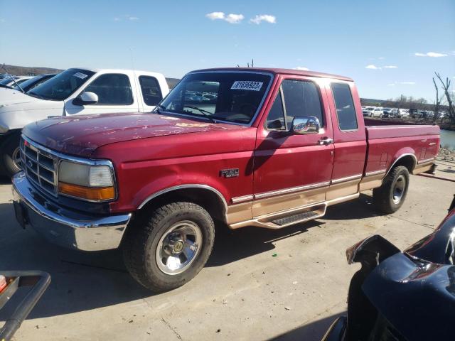 1FTEX15N3RKB53307 - 1994 FORD F150 RED photo 1