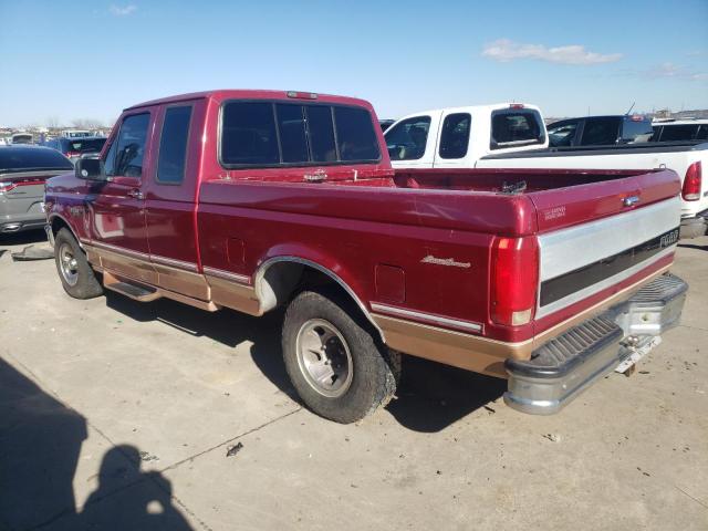 1FTEX15N3RKB53307 - 1994 FORD F150 RED photo 2