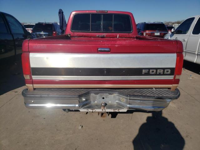 1FTEX15N3RKB53307 - 1994 FORD F150 RED photo 6