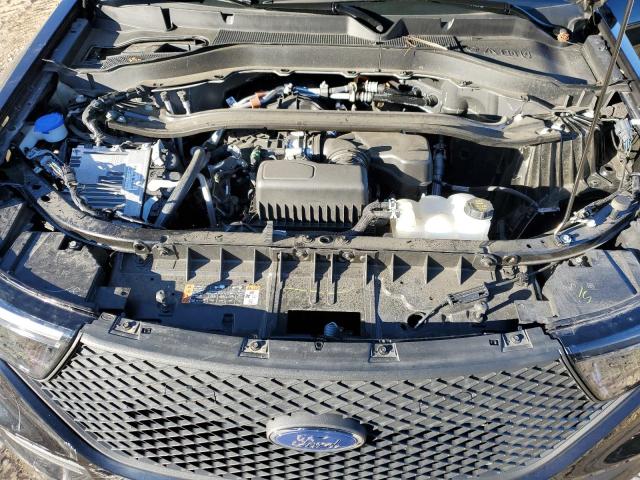 1FM5K8AB4NGB77563 - 2022 FORD EXPLORER POLICE INTERCEPTOR BLACK photo 12