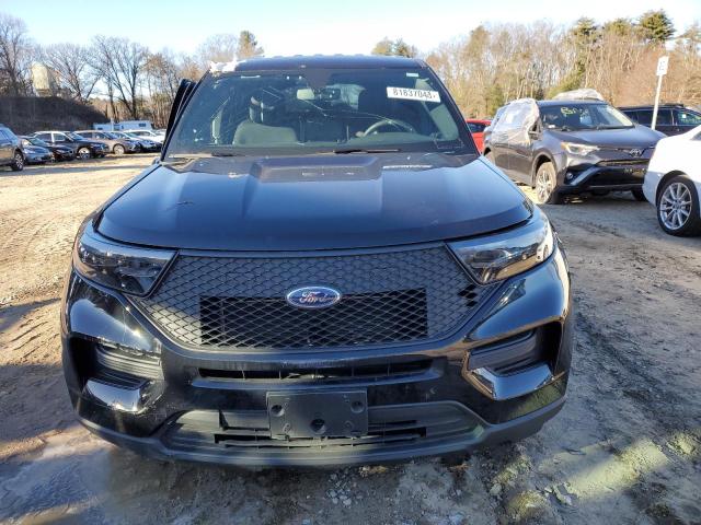 1FM5K8AB4NGB77563 - 2022 FORD EXPLORER POLICE INTERCEPTOR BLACK photo 5