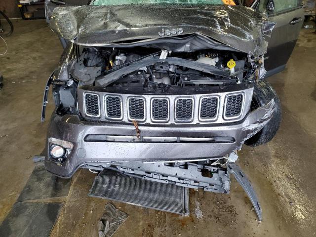 3C4NJDCB2JT175118 - 2018 JEEP COMPASS LIMITED CHARCOAL photo 12
