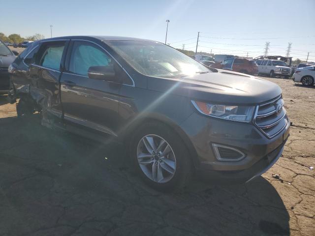 2FMPK4J93JBB50614 - 2018 FORD EDGE SEL رمادي صورة 4