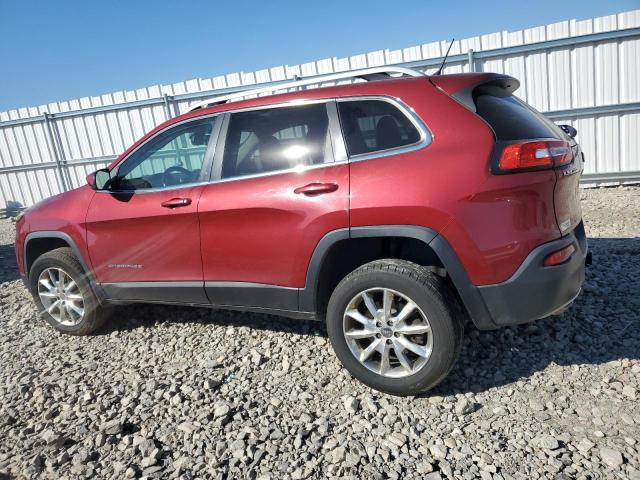 1C4PJMDS0EW129083 - 2014 JEEP CHEROKEE LIMITED RED photo 2