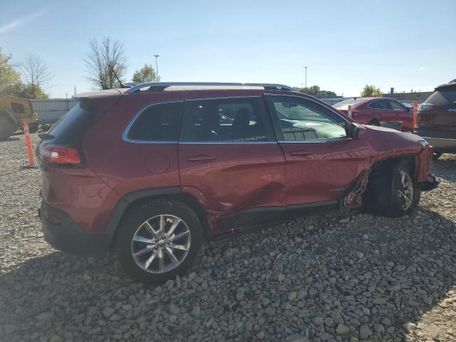 1C4PJMDS0EW129083 - 2014 JEEP CHEROKEE LIMITED RED photo 3