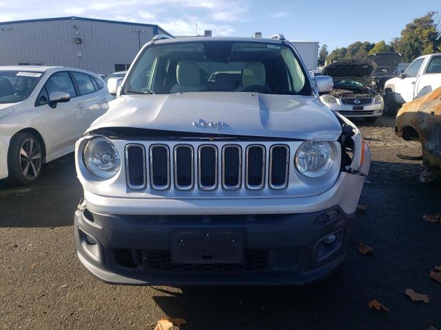 ZACCJADT8GPC76242 - 2016 JEEP RENEGADE LIMITED SILVER photo 5