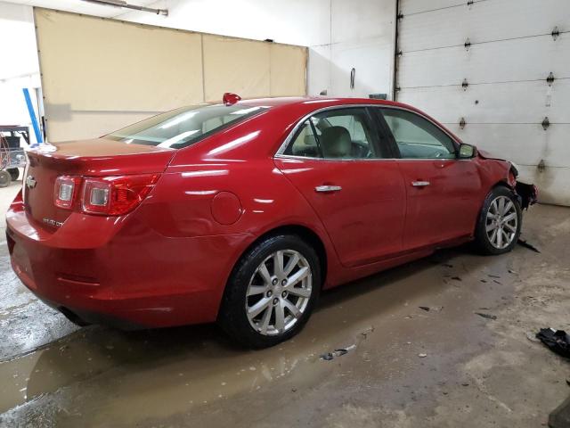 1G11H5SA4DF297978 - 2013 CHEVROLET MALIBU LTZ RED photo 3