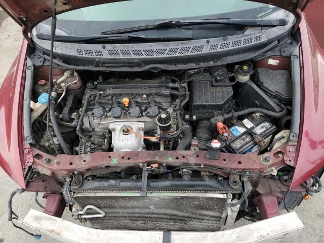 2HGFA16689H509353 - 2009 HONDA CIVIC LX-S برغندي صورة 11
