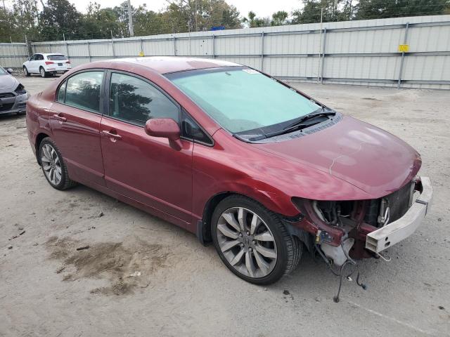 2HGFA16689H509353 - 2009 HONDA CIVIC LX-S برغندي صورة 4