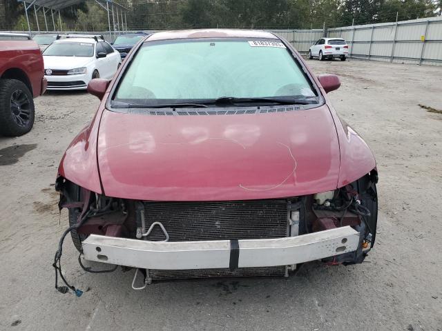 2HGFA16689H509353 - 2009 HONDA CIVIC LX-S برغندي صورة 5