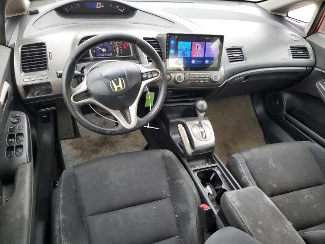 2HGFA16689H509353 - 2009 HONDA CIVIC LX-S برغندي صورة 8