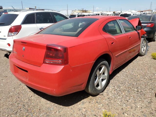 2B3KA43R88H144525 - 2008 DODGE CHARGER RED photo 3