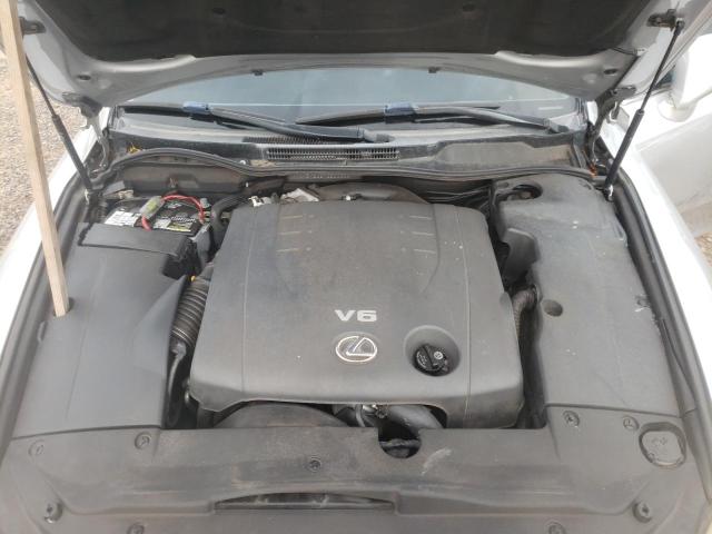 JTHBK262765008887 - 2006 LEXUS IS 250 SILVER photo 11