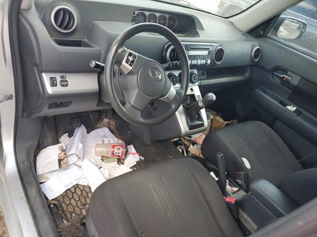 JTLKE50E691076143 - 2009 TOYOTA SCION XB SILVER photo 8