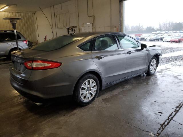 3FA6P0G78ER388598 - 2014 FORD FUSION S SILVER photo 3