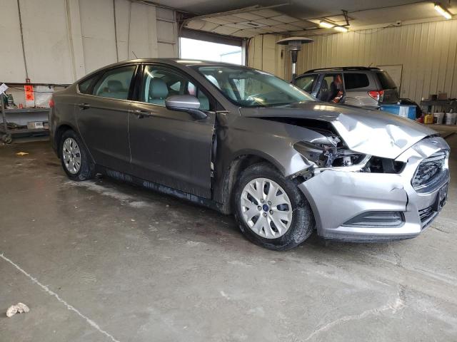 3FA6P0G78ER388598 - 2014 FORD FUSION S SILVER photo 4