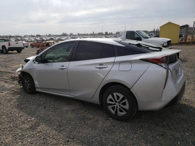 JTDKBRFU8H3046235 - 2017 TOYOTA PRIUS SILVER photo 2