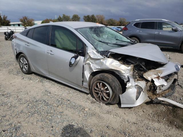 JTDKBRFU8H3046235 - 2017 TOYOTA PRIUS SILVER photo 4