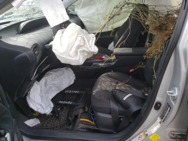 JTDKBRFU8H3046235 - 2017 TOYOTA PRIUS SILVER photo 7