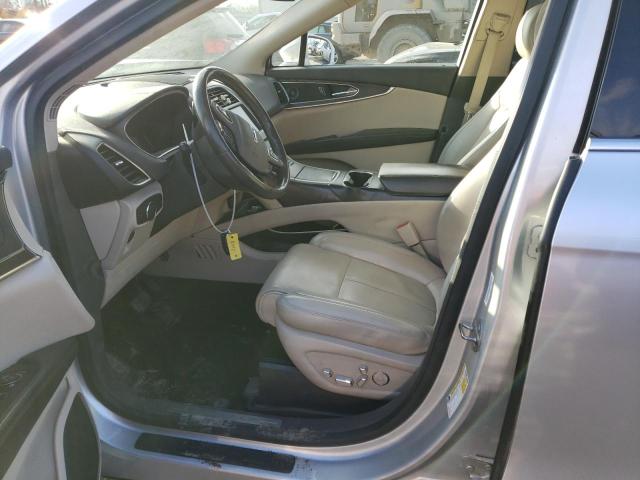 2LMPJ8LP6HBL43411 - 2017 LINCOLN MKX RESERVE فضي صورة 7