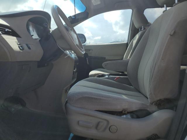 5TDKK3DC0BS063480 - 2011 TOYOTA SIENNA LE Turquesa foto 7