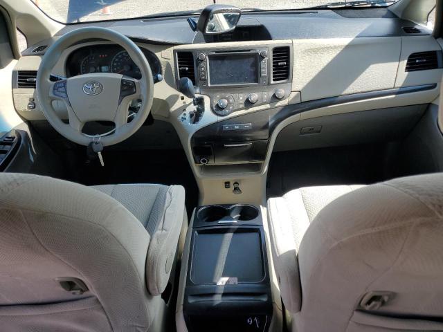 5TDKK3DC0BS063480 - 2011 TOYOTA SIENNA LE Turquesa foto 8