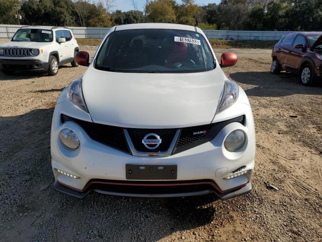 JN8AF5MR3ET362858 - 2014 NISSAN JUKE S WHITE photo 5