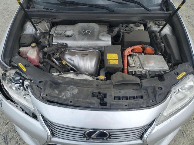 JTHBW1GG4D2013925 - 2013 LEXUS ES 300H SILVER photo 11