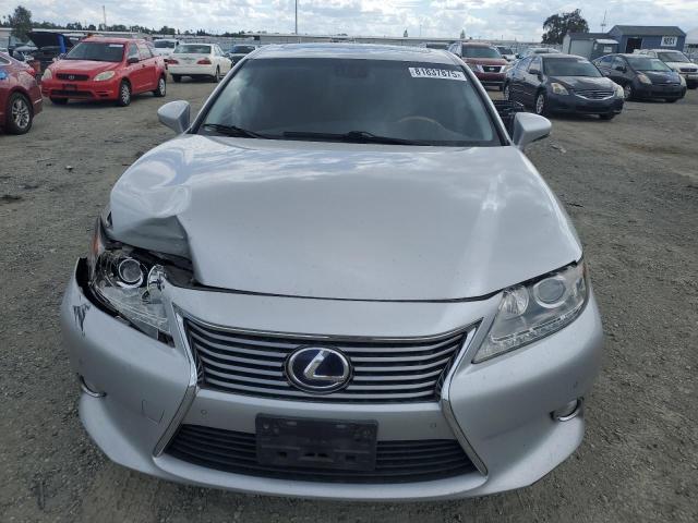 JTHBW1GG4D2013925 - 2013 LEXUS ES 300H SILVER photo 5