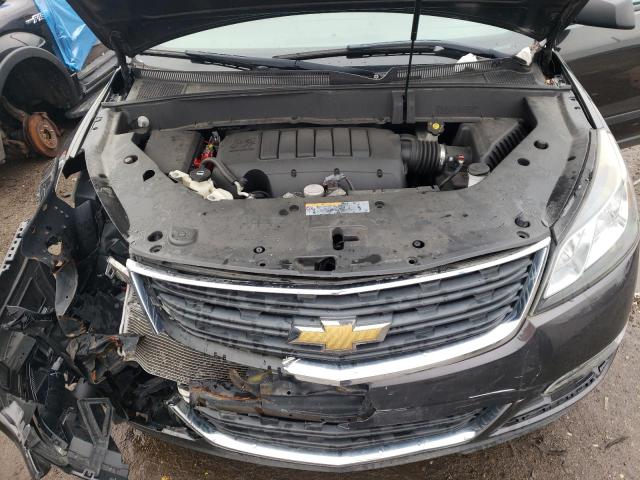 1GNKVFED0HJ197533 - 2017 CHEVROLET TRAVERSE LS BLACK photo 11