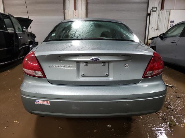 1FAFP53U96A157844 - 2006 FORD TAURUS SE TEAL photo 6