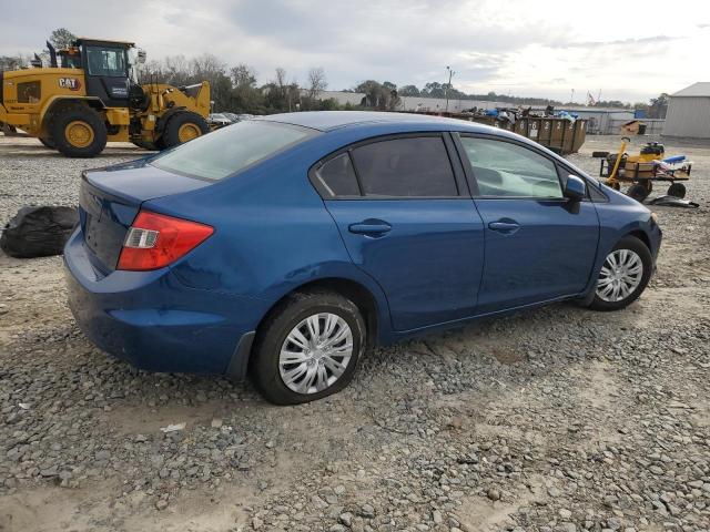 2HGFB2F53CH513070 - 2012 HONDA CIVIC LX BLUE photo 3