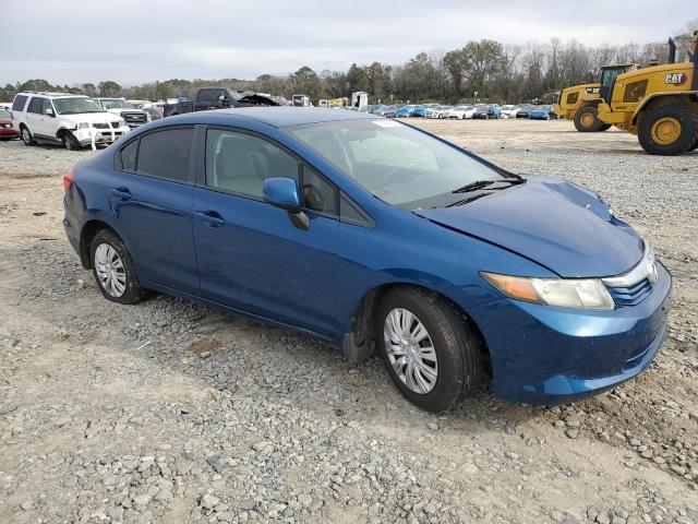 2HGFB2F53CH513070 - 2012 HONDA CIVIC LX BLUE photo 4